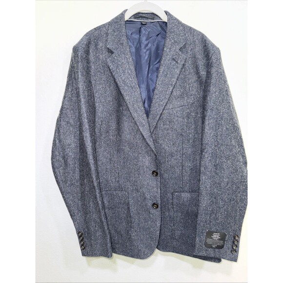 NWT J Crew Ludlow Slim Fit Moon British Cloth Wool Blend  Men's Blazer Size 42R - Picture 1 of 16
